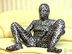 SODOM Zentai touch herself