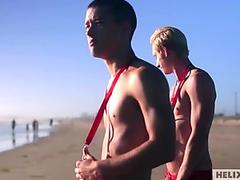 Max Carter & Sean Ford in Lifeguards - Sex on the Beach - HelixStudios