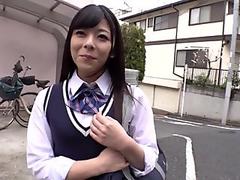 Pretty College Japanese Girl Comes To Office For Some Asian Sex Action