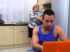 busty mom and granny spoiling boys rough casting blonde interracial