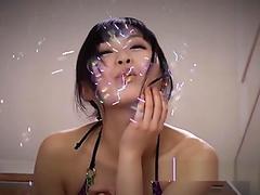 Nozomi Hatsuki Sucks Two Guys And Gets A Facial