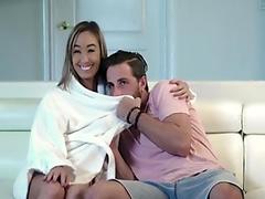 Scary Movies Make StepMom Horny- Christy Love