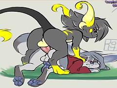 Gay Animated Furry Porn Compilation: Winkyface _)