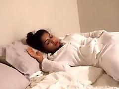 Desi Bhabi fucks herself in bed - Maya