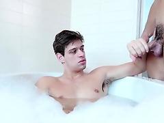 ShowerBait Roommate Bath Tub ASS pounding